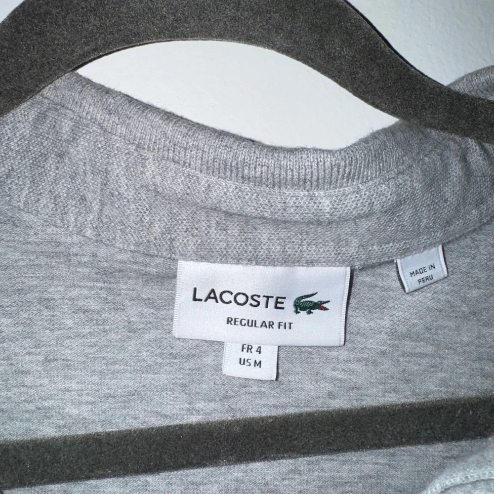 Lacoste Men's Polo Shirt in Heather Gray - Picture 3 of 3